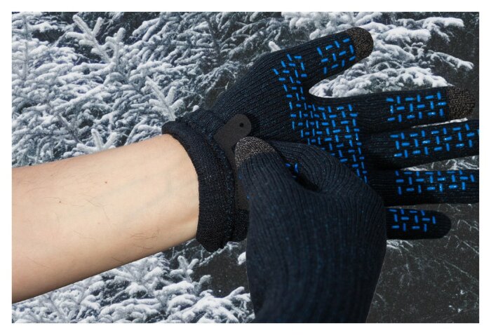 Рукавички водонепроникні Dexshell ThermFit 3.0 Gloves, темно-блакитні, розмір M