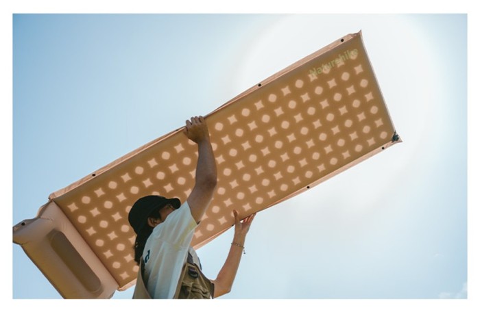 Самонадувний килимок Naturehike CNK2550WS025, 60мм, зелений