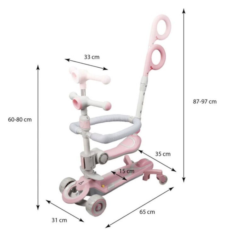 самокат Maraton CITY LINE Baby Care 388