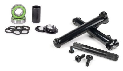 Шатуні велосипедні (комплект) Salt PRO48 165мм Black (15095010717)