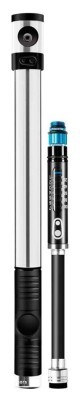 Насос для велосипеда Crankbrothers KLIC HP GAUGE Silver (16114)