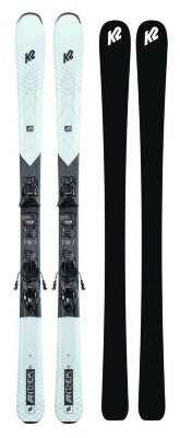 Лижі гірські комплект K2 ANTHEM 75 W+ERP 10 QKCLK 142см White/grey (10E0408.273.1+10E1015.173.1)