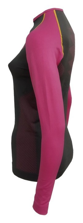 Термобілизна для дорослих: жіноча кофта K2 ALL TERRAIN WOMEN SHIRT M, L Black/rosebud (70058)