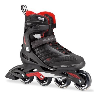 Роликові коньки для дорослих Rollerblade ZETRABLADE M 44.5 (11US) 290мм Black/red (07736600 741)