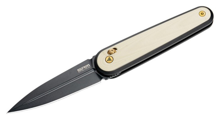 Ніж складаний SRM Twin 251MB-GT2, білий