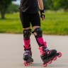 Rollerblade ролики Microblade Combo black-pink 36.5-40.5 Фото - 1