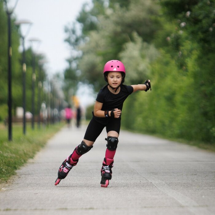 Rollerblade ролики Microblade Combo black-pink