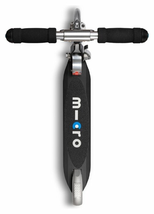 Самокат MICRO серії "Sprite" - ЧОРНИЙ (до 100 кг (kg), 2-х колісний)