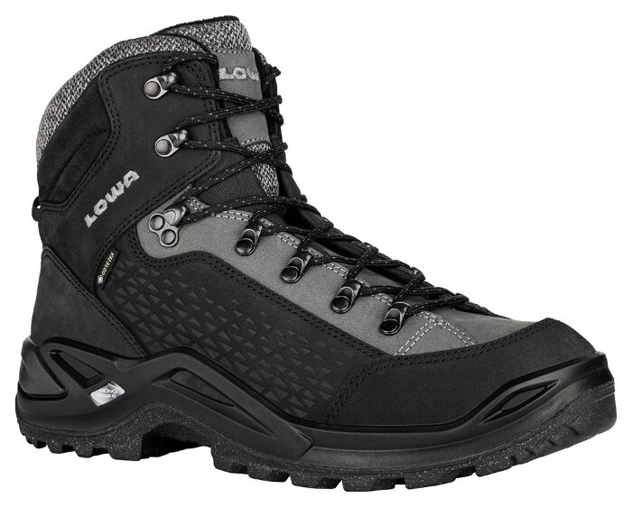 LOWA черевики Renegade Warm GTX MID black-grey 40.0