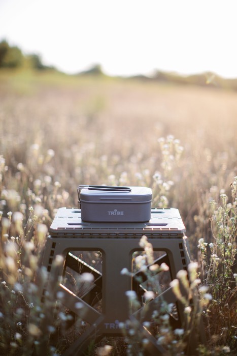 Контейнер для їжі Tribe Lunch Box Alu T-FG-0016-grey