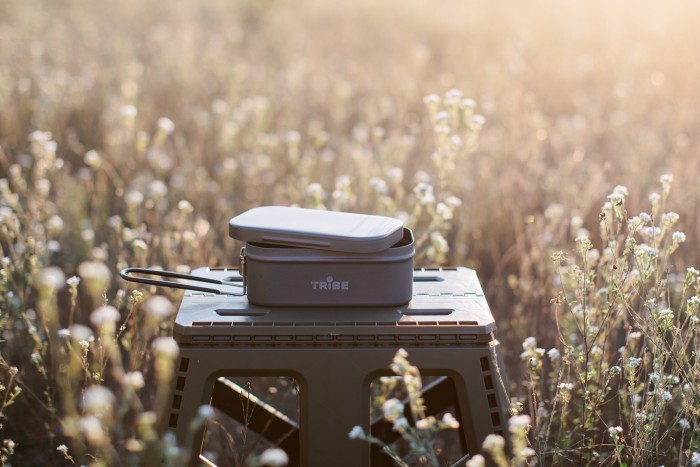 Контейнер для їжі Tribe Lunch Box Alu T-FG-0016-grey