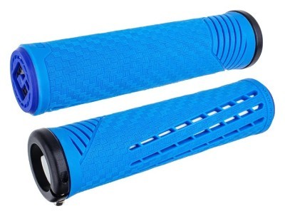 Грипси ODI CF Grip v2.1 Lock-On Blue / White
