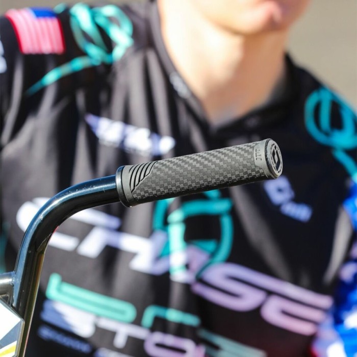 Грипси ODI CF Grip v2.1 Lock-On Blue / White