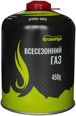 Картридж газовий Tramp різьбовий 450гр UTRG-002