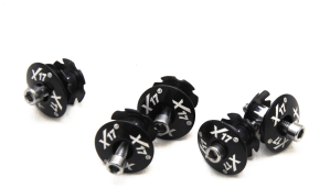 Ромашка ROU X17 1.1/8&quot; в зборі, звичайна, алюм. чорн.