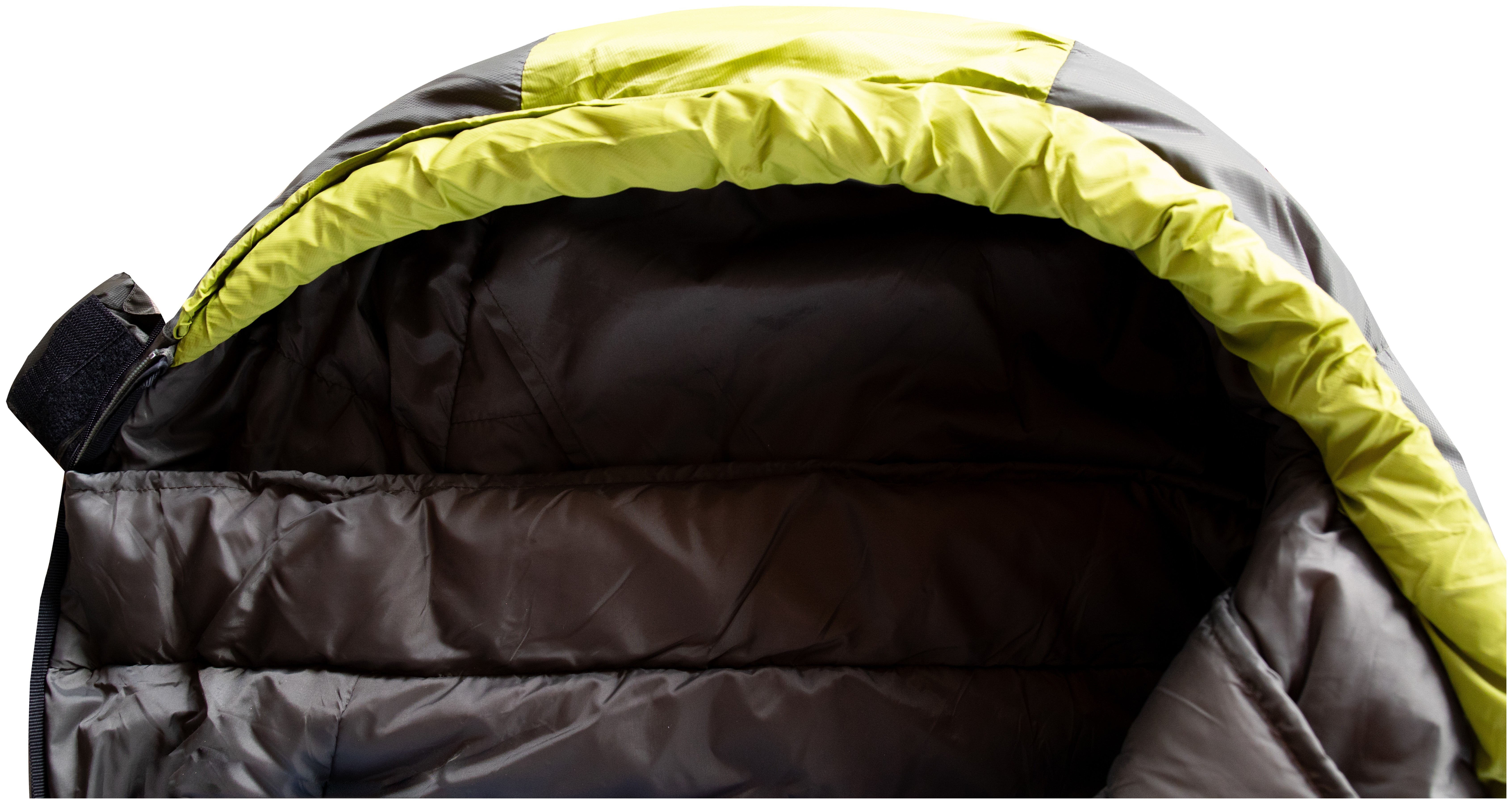 Спальний мішок Tramp Fjord Regular кокон правий green/grey 200/80-50 UTRS-094R