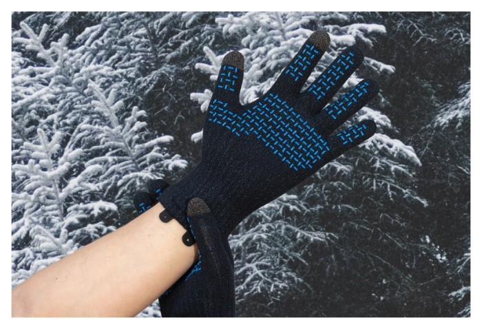 Рукавички водонепроникні Dexshell ThermFit 3.0 Gloves, темно-блакитні, розмір XL