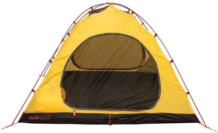 Намет Tramp Mountain 2 (V2) сірий/червоний (TRT-022)