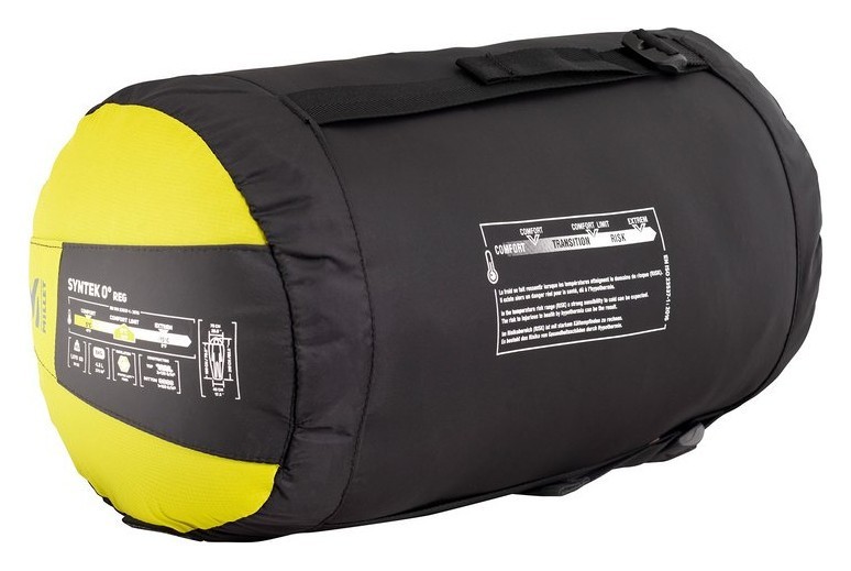 Мішок спальний Millet SYNTEC 0 REG R 210 см Dark orion/wild lime (MIC1117)