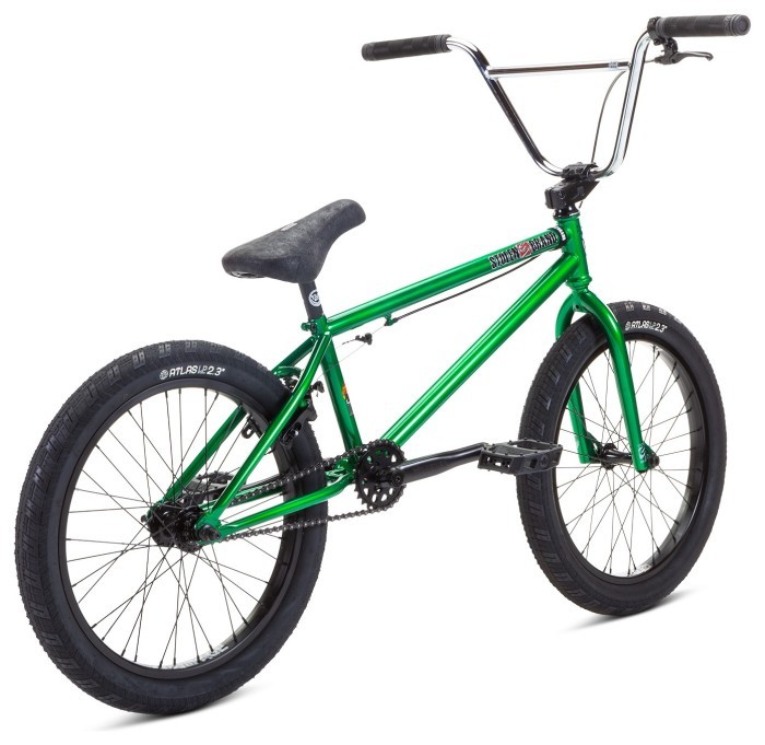 Велосипед 20" Stolen HEIST 21.00" 2022 DARK GREEN W/ CHROME (Pivotal seat)