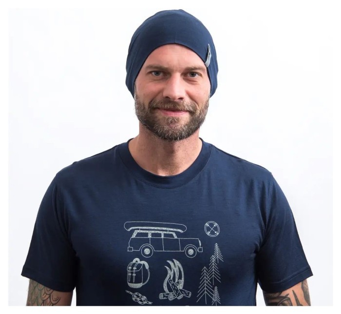 Шапка Sensor Merino Active deepblue 25200091, SU32MA-deep-blue-L