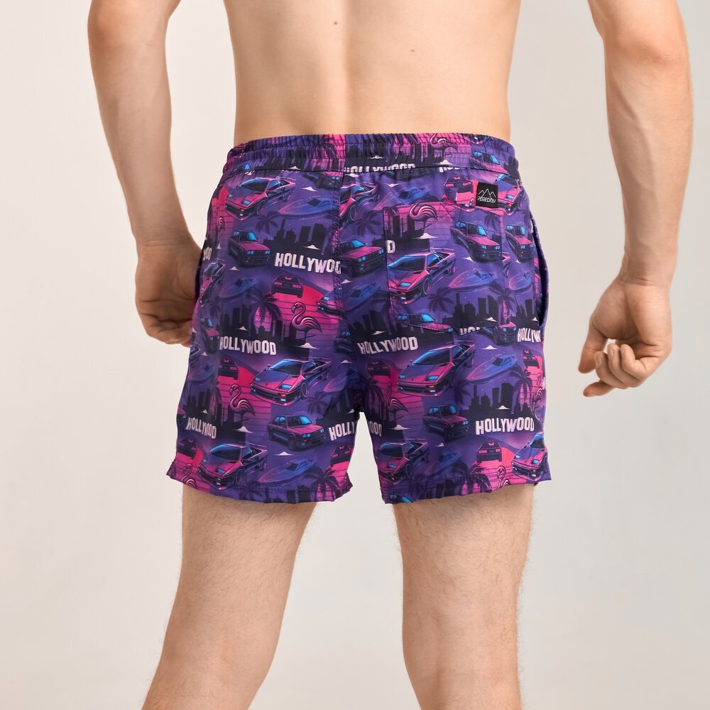 Принтовані чоловічі шорти для плавання Pobedov Pool day Hollywood