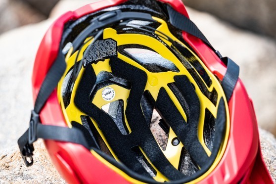 Вело шолом TLD Flowline SE HELMET BADGE [OLIVE/INDIGO] XS/S