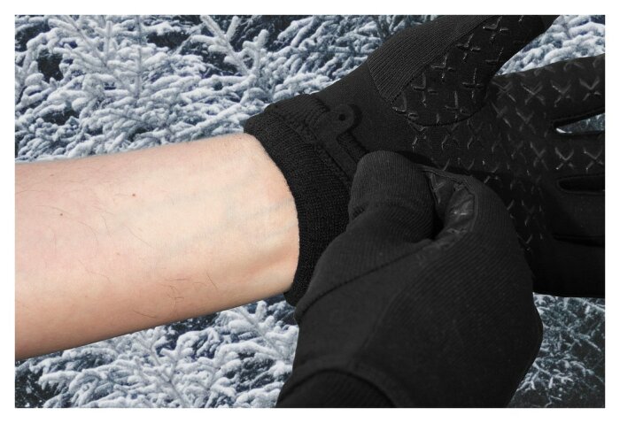 Рукавички водонепроникні Dexshell StretchFit 2.0 Gloves,  р-р S, чорні