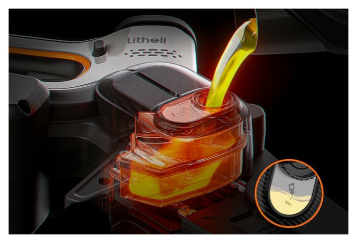 Акумуляторна міні-пила безщіткова, живлення від павербанку (УМБ Litheli Power Bank 10000 mAh, 45 W, 2А в комплекті)