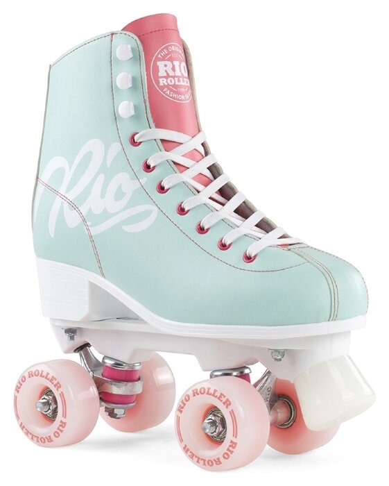Ролики Rio Roller Script teal-coral