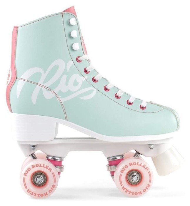 Ролики Rio Roller Script teal-coral