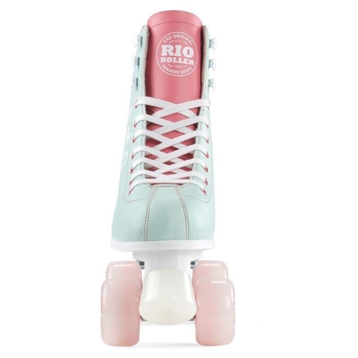 Ролики Rio Roller Script teal-coral