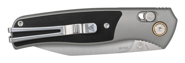 Ніж складаний SRM Medal 259L-AK, чорно-сірий