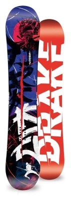 Сноуборд Drake SQUAD 157 Black/red/blue/white (76241008)