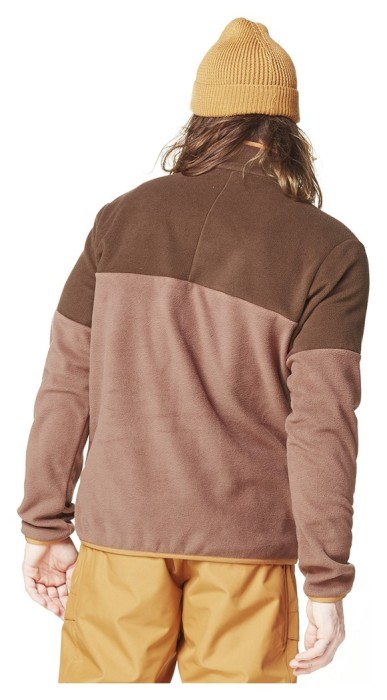 Picture Organic реглан флісовий Arcca cocoa brown-chicory coffee XXL