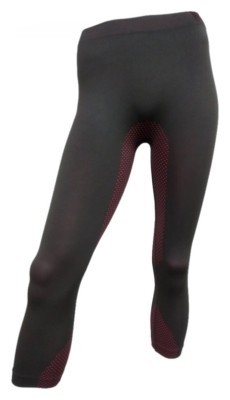Термобелье для дорослих: штани жіночі K2 ALL TERRAIN WOMEN 3/4 PANTS XS, S Black/rosebud (70059)