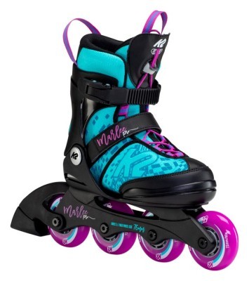 Роликові коньки дитячі K2 MARLEE PRO S (29-34) 170-205см Black/blue/purple (30F0225.1.1)