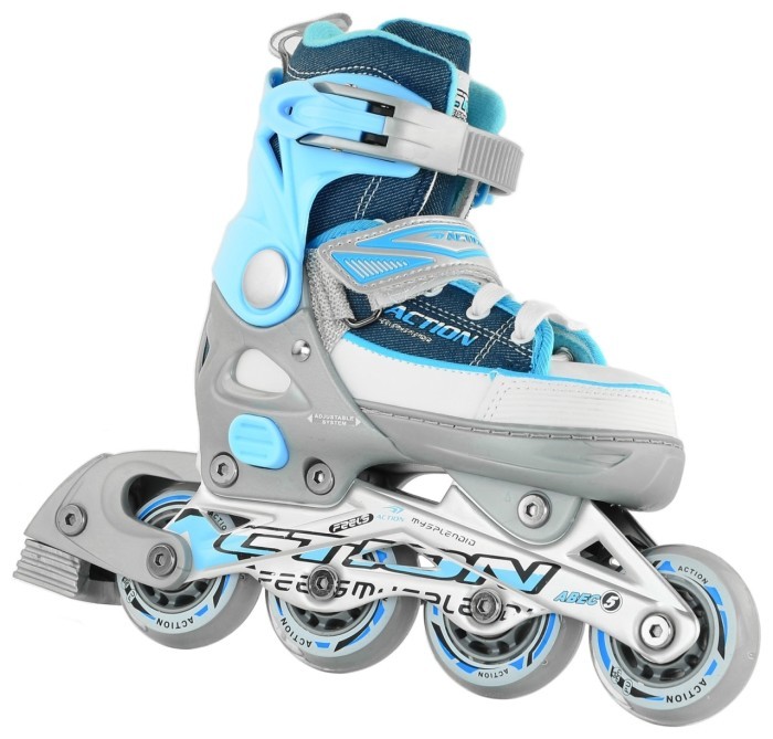 Роликові ковзани Action KIRE/Blue/29-32