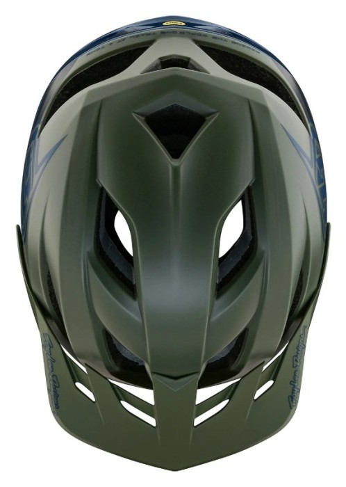 Вело шолом TLD Flowline SE HELMET BADGE [OLIVE/INDIGO] M/L