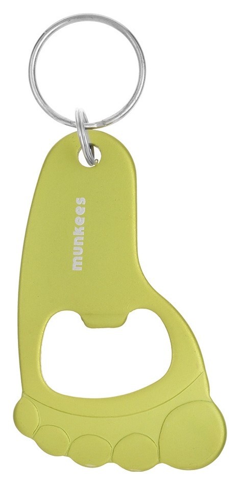 Munkees 3431 брелок-відкривачка Foot green