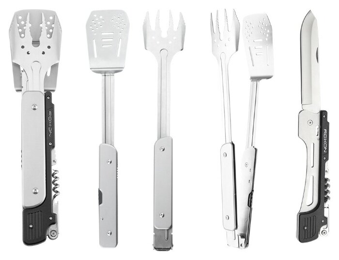 Компактний набір для барбекю Roxon S601 металевий