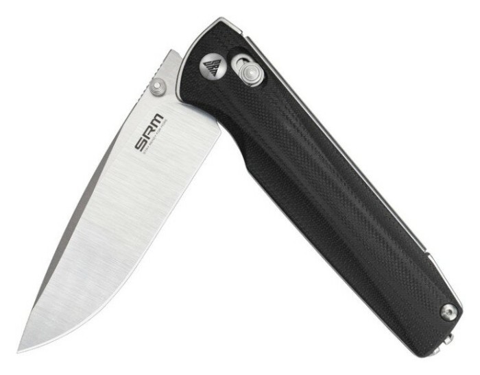 Ніж складаний SRM Terrier 258L-GB, чорний