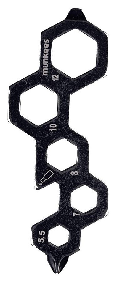 Munkees 2539 брелок-мультінструмент Tool Caterpillar black