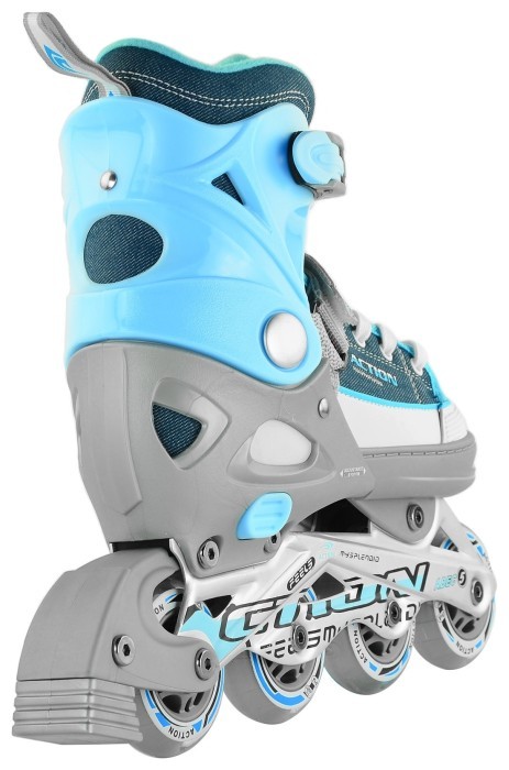 Роликові ковзани Action KIRE/Blue/37-40