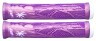 Гріпси для самокату ODI Hucker Flangeless 160mm - Iridescent Purple/White