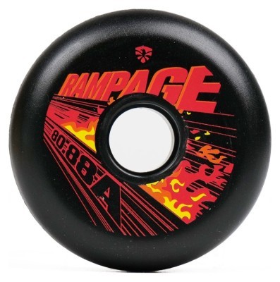 Колеса для роликів Flying Eagle Rampage 88A 4 шт чорні