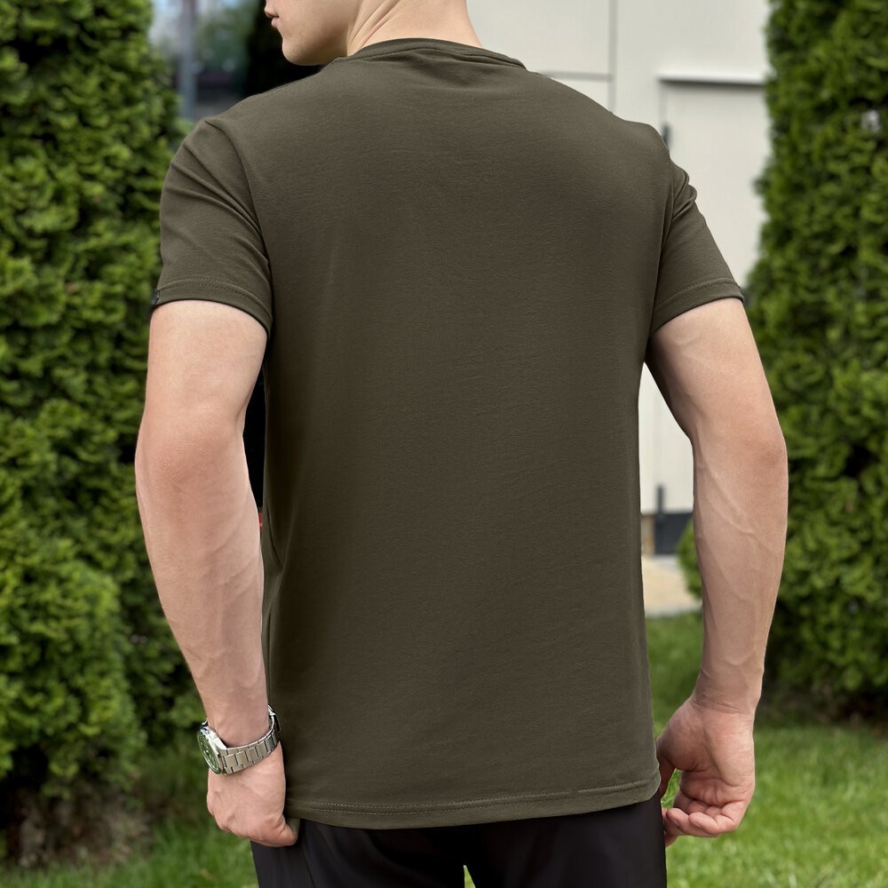 Чоловіча футболка Pobedov Peremoga хакі