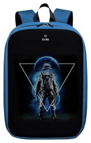 Рюкзак Sobi Pixel Max SB9703 Blue із LED екраном