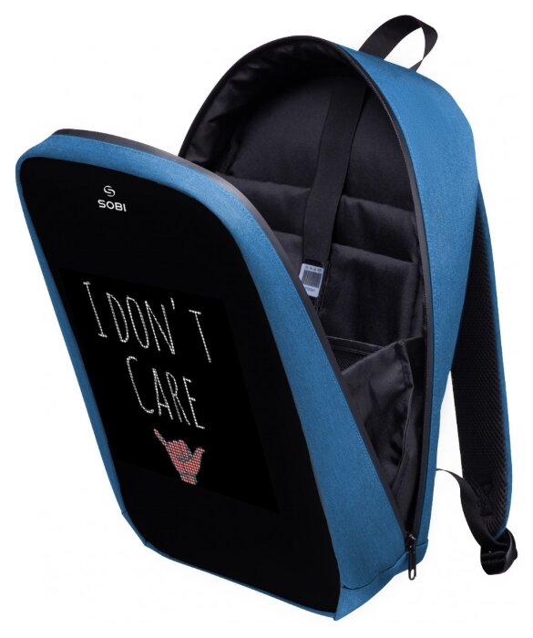 Рюкзак Sobi Pixel Max SB9703 Blue із LED екраном