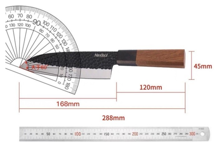 Набір ножів приборів для кемпінгу NexTool Camp Chef